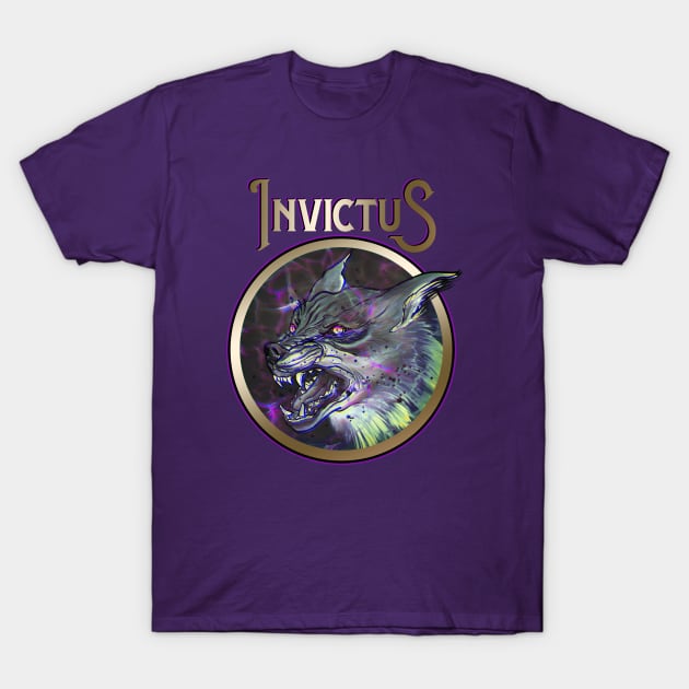 Wolf: Invictus T-Shirt by Blacklinesw9